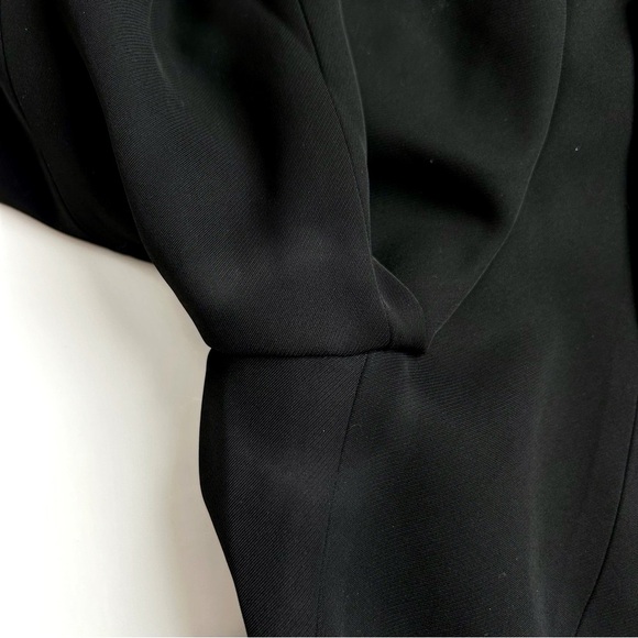 Vintage 90s Tom Ford Black Blazer Jacket Tailored Button Front UK 8 US 4 / 6 - Picture 10 of 10